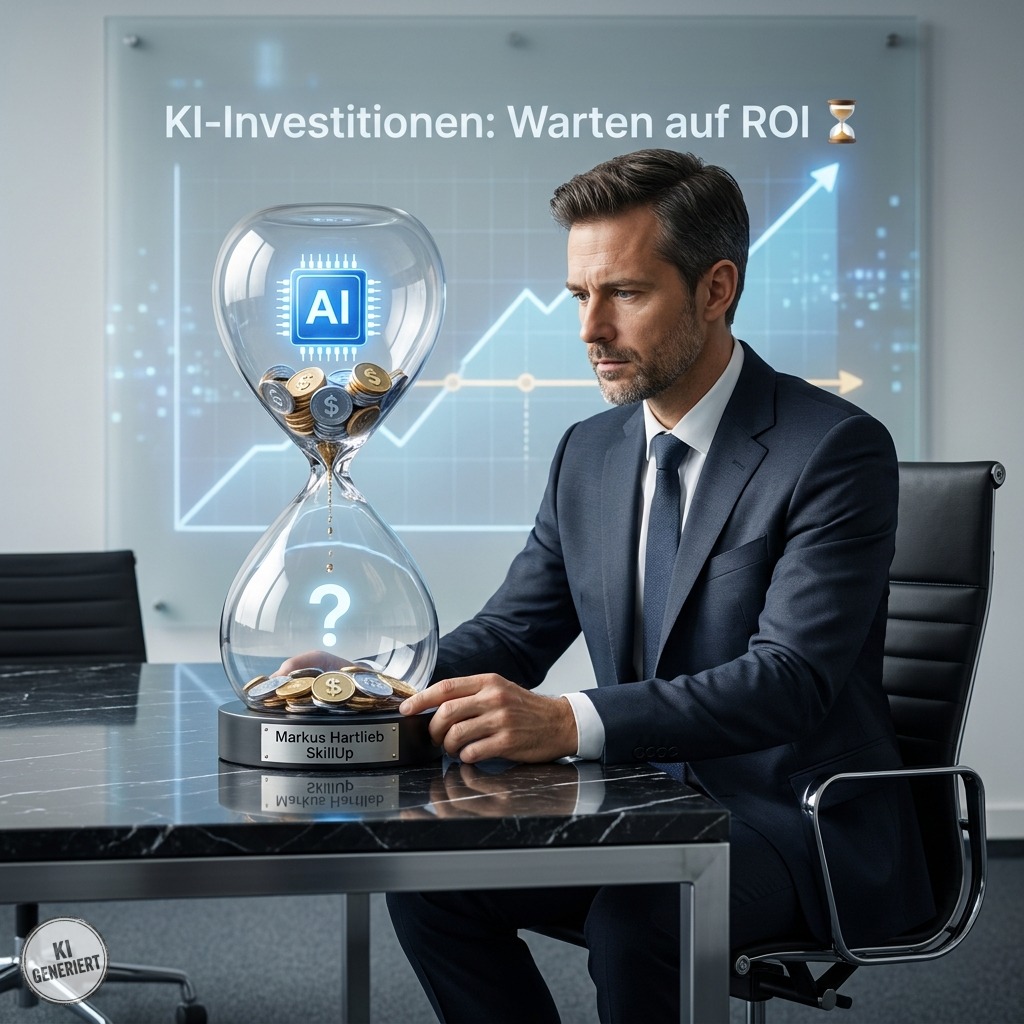 KI-Investitionen: Warum CEOs trotz hohem Einsatz noch auf den ROI warten ⏳