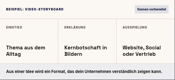 Produktbeweis Screenshot
